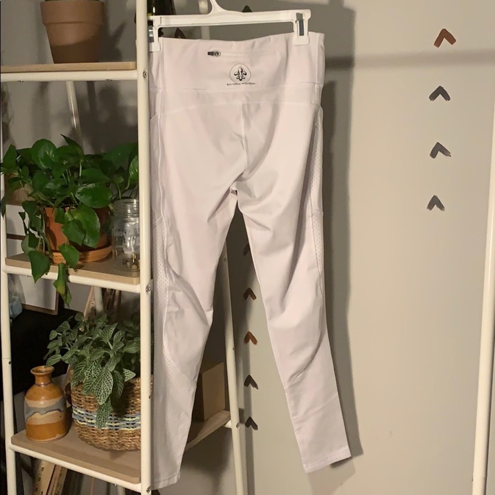 White Barbell Voodoo athletic pants, size L